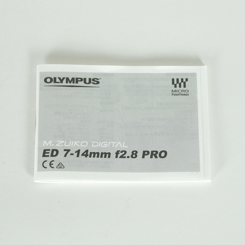 OLYMPUS M.ZUIKO DIGITAL ED 7-14mm F2.8 PRO