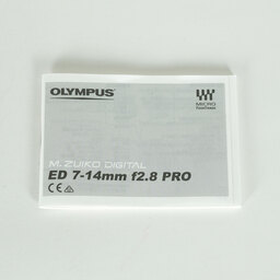 OLYMPUS M.ZUIKO DIGITAL ED 7-14mm F2.8 PRO