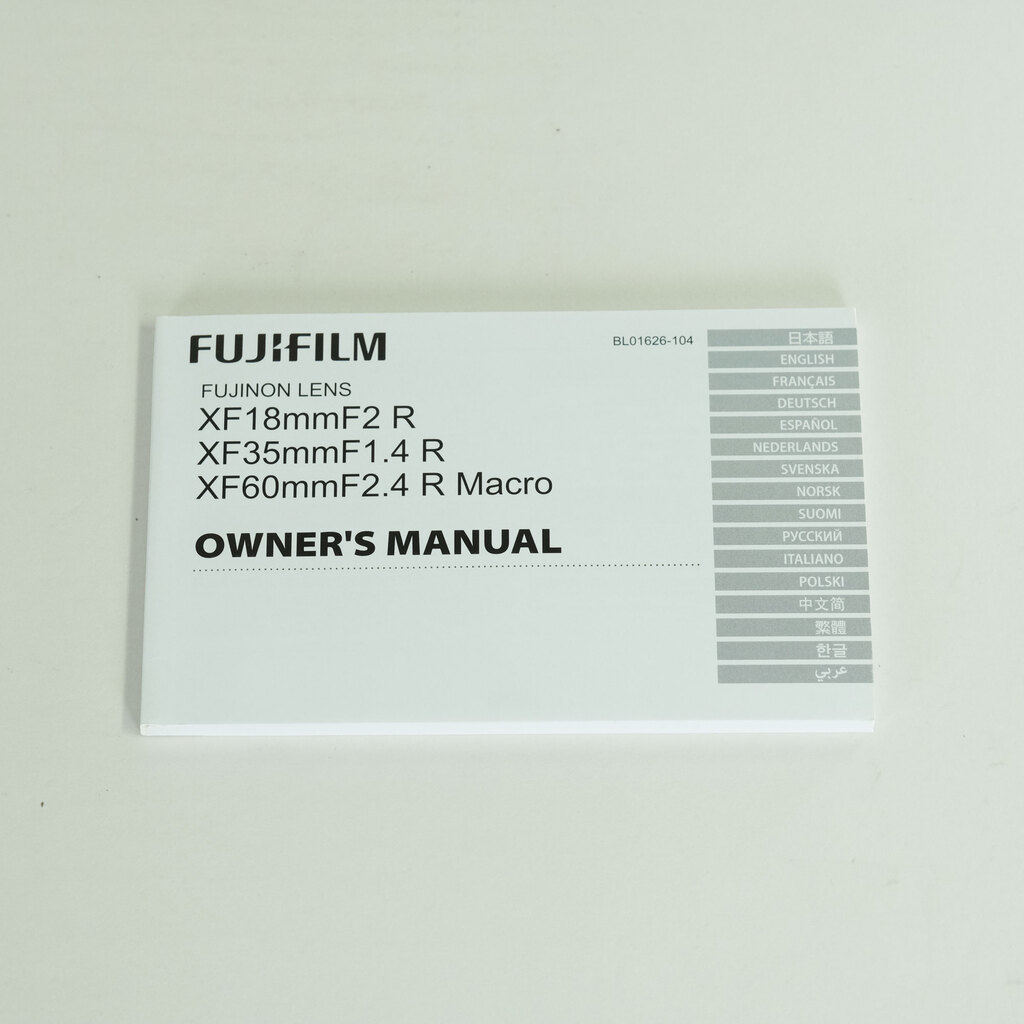 FUJIFILM XF35mmF1.4 R