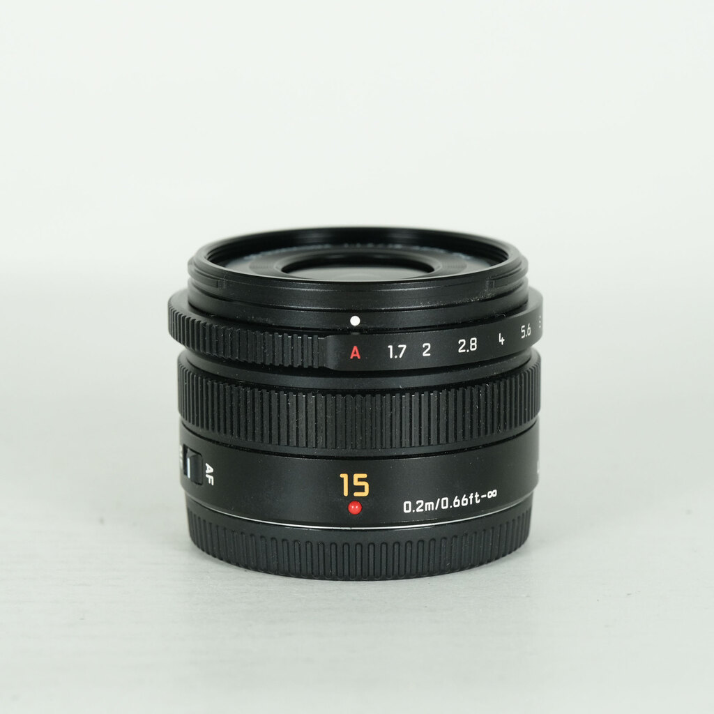 LEICA DG SUMMILUX 15mm/F1.7 ASPH. H-X015-K [ブラック] 中古価格比較