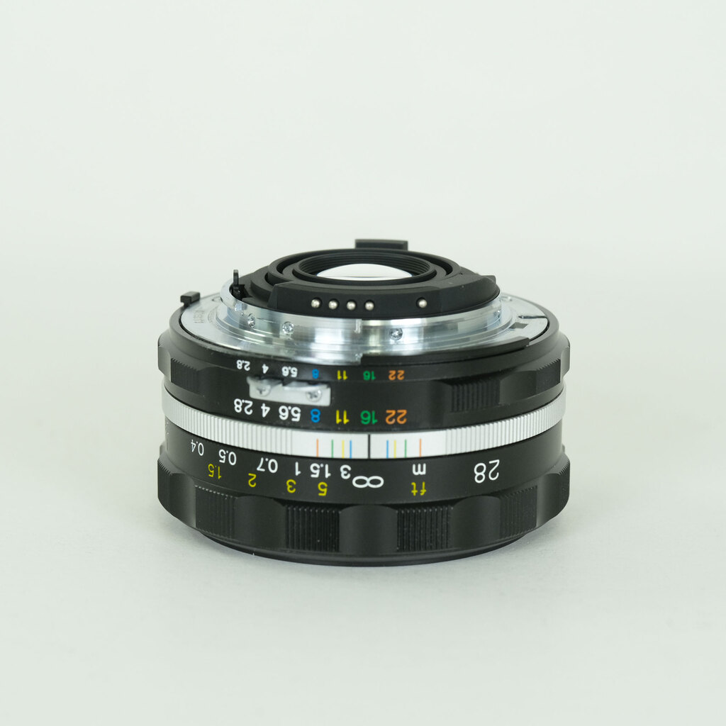 コシナ フォクトレンダー COLOR-SKOPAR 28mm F2.8 Aspherical SL II S Ai-S ブラックリム