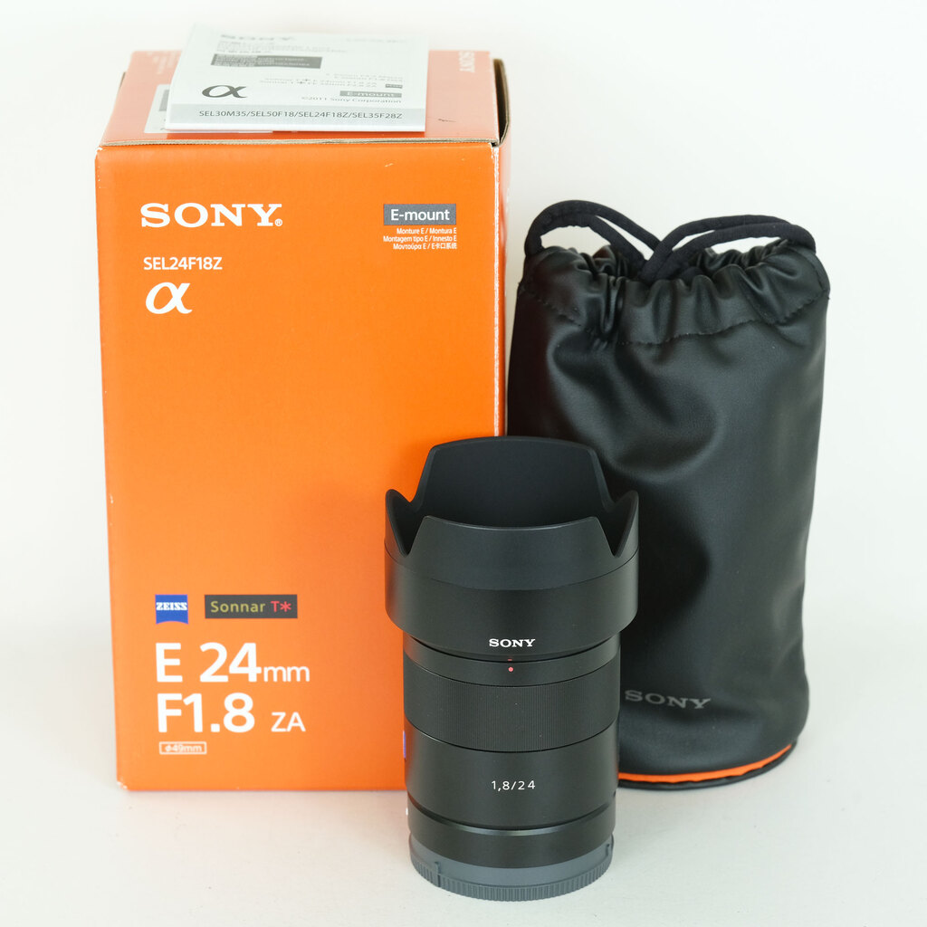 SONY Sonnar T* E 24mm F1.8 ZA SEL24F18Z