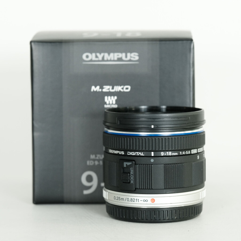 OLYMPUS M.ZUIKO DIGITAL ED 9‑18mm F4.0-5.6