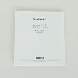 Voigtlander NOKTON 35mm F0.9 aspherical [フジフイルムX用]