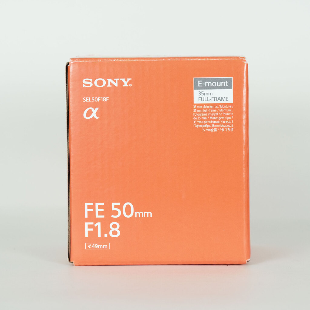 SONY FE 50mm F1.8 SEL50F18F