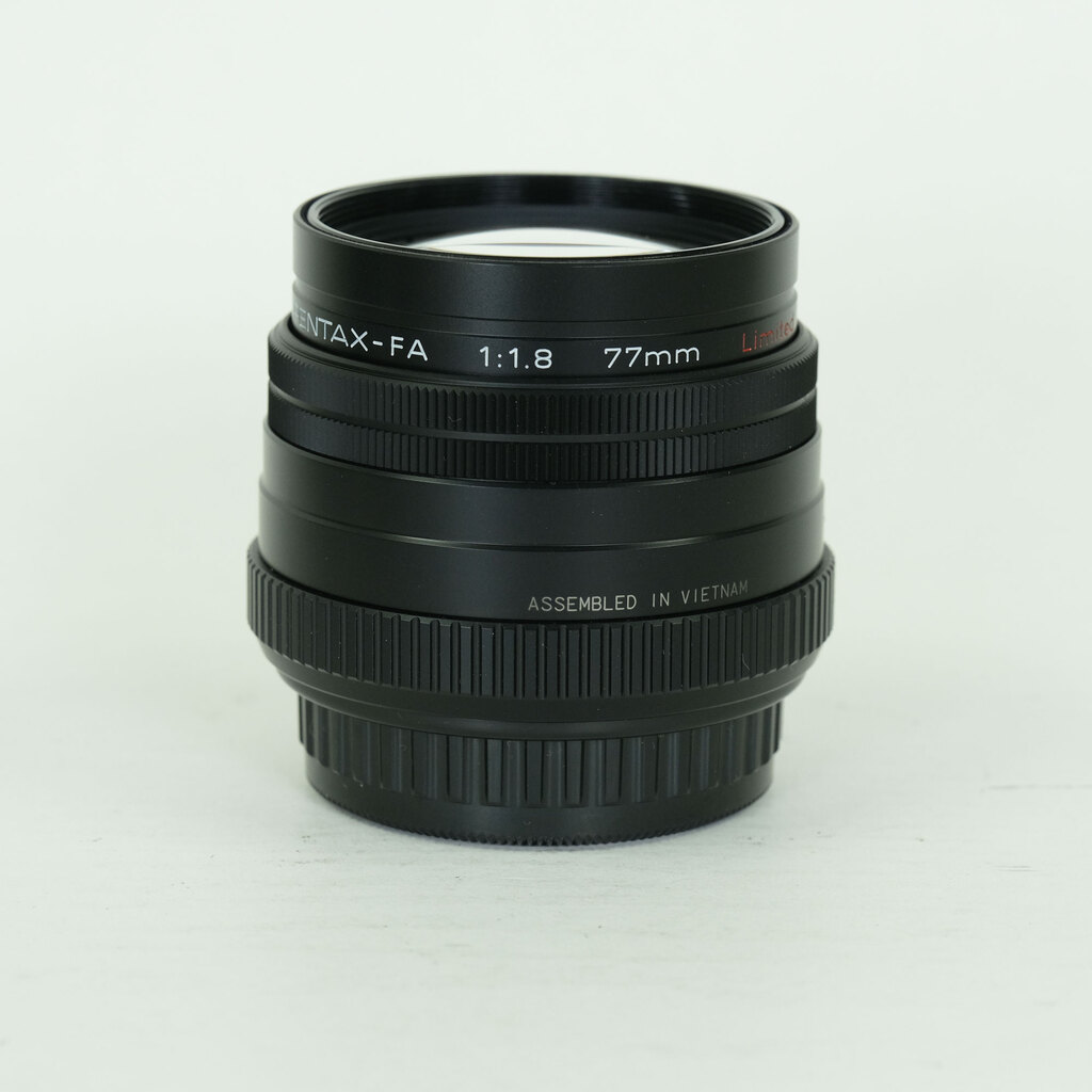 PENTAX FA77mm F1.8 Limited ブラック