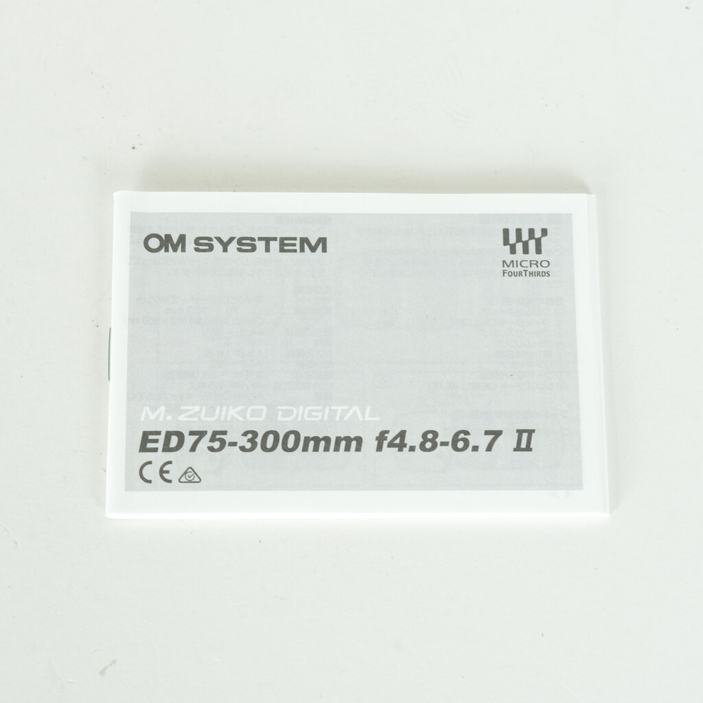 OLYMPUS M.ZUIKO DIGITAL ED 75-300mm F4.8-6.7 II OLYMPUS M.ZUIKO DIGITAL ED 75-300mm F4.8-6.7 II