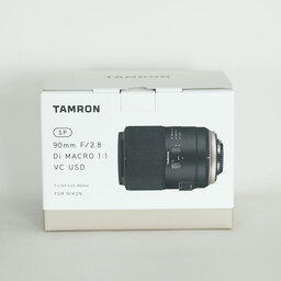 TAMRON SP 90mm F/2.8 Di MACRO 1:1 VC USD（Model F017）[ニコンF用]