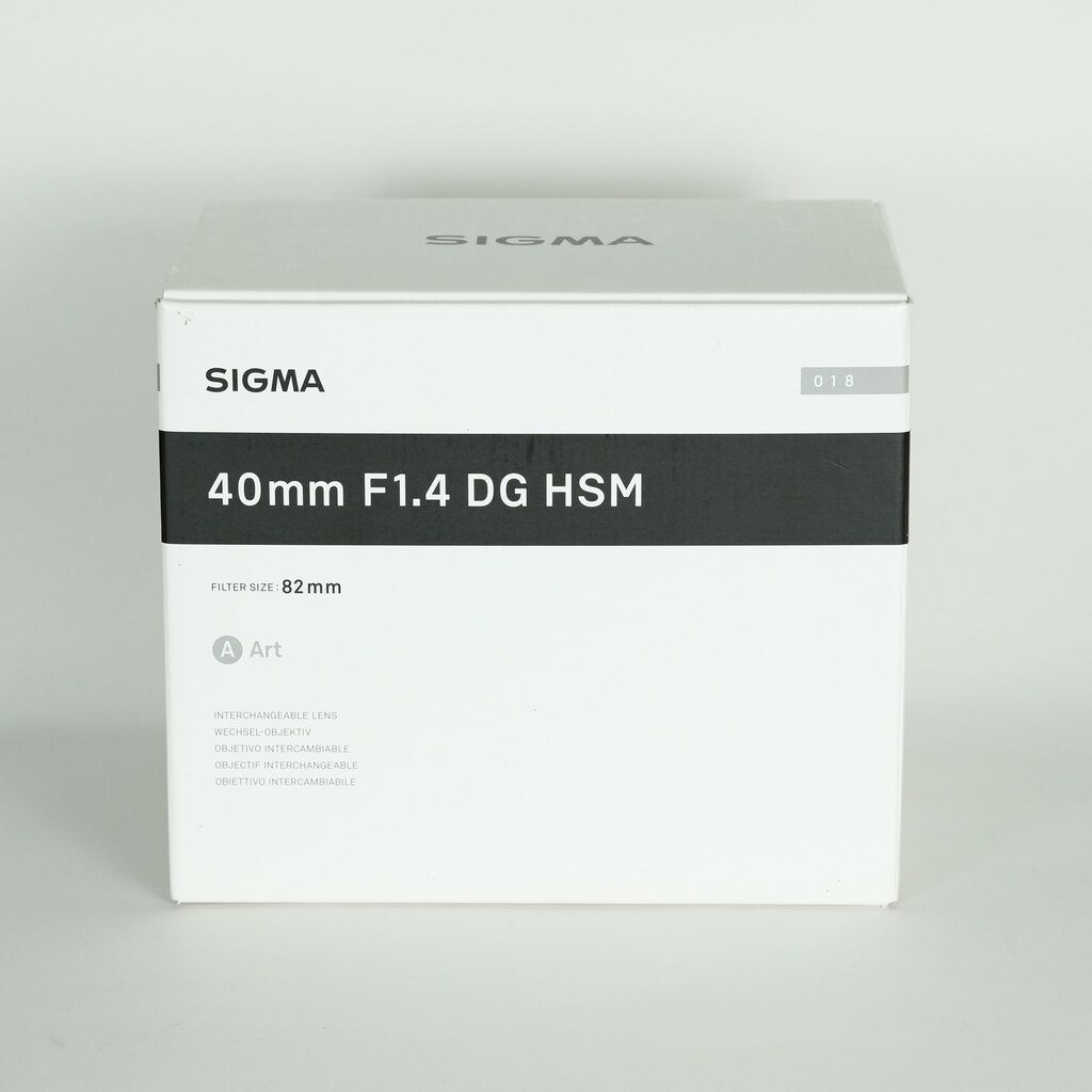 SIGMA 40mm F1.4 DG HSM｜Art [ニコンF用]