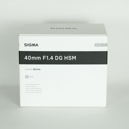 SIGMA 40mm F1.4 DG HSM｜Art [ニコンF用]