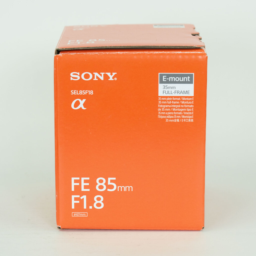 SONY FE 85mm F1.8 SEL85F18