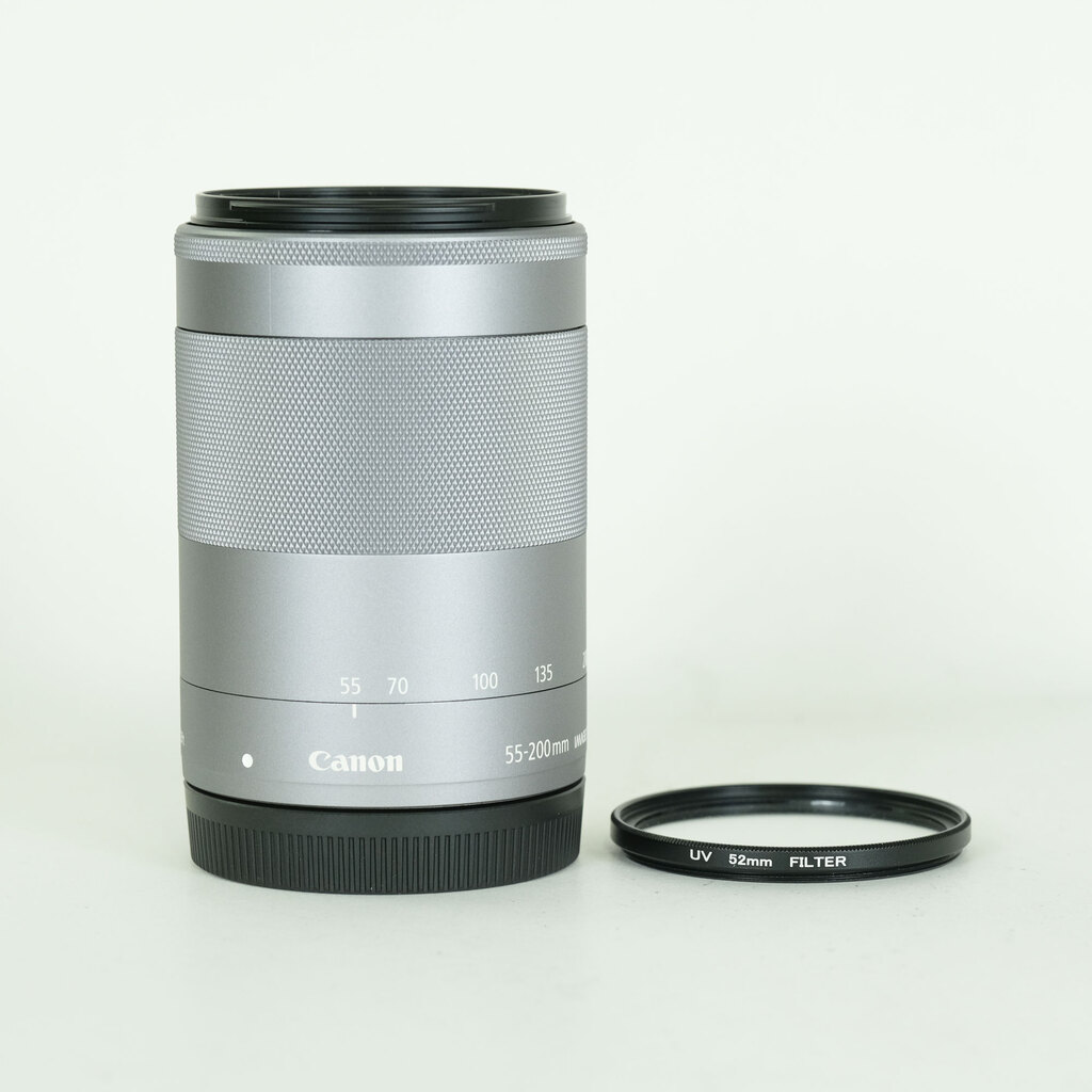 Canon EF-M55-200mm F4.5-6.3 IS STM シルバー