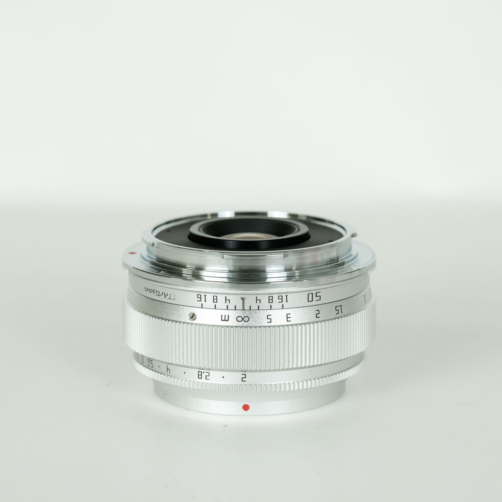 銘匠光学 TTArtisan 50mm F2 (ライカSL/TL用) シルバー