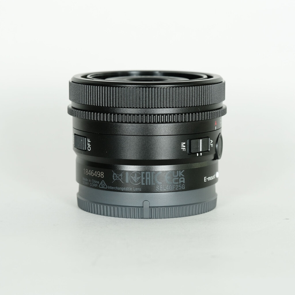 SONY FE 40mm F2.5 G SEL40F25G