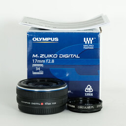 OLYMPUS M.ZUIKO DIGITAL 17mm F2.8 シルバー