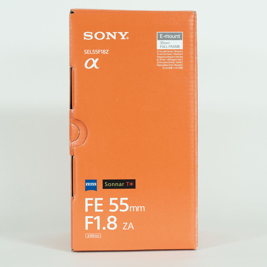 SONY Sonnar T* FE 55mm F1.8 ZA SEL55F18Z