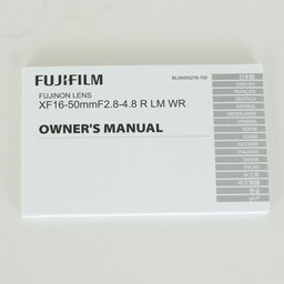FUJIFILM XF16-50mmF2.8-4.8 R LM WR