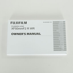 FUJIFILM XF50mmF2 R WR