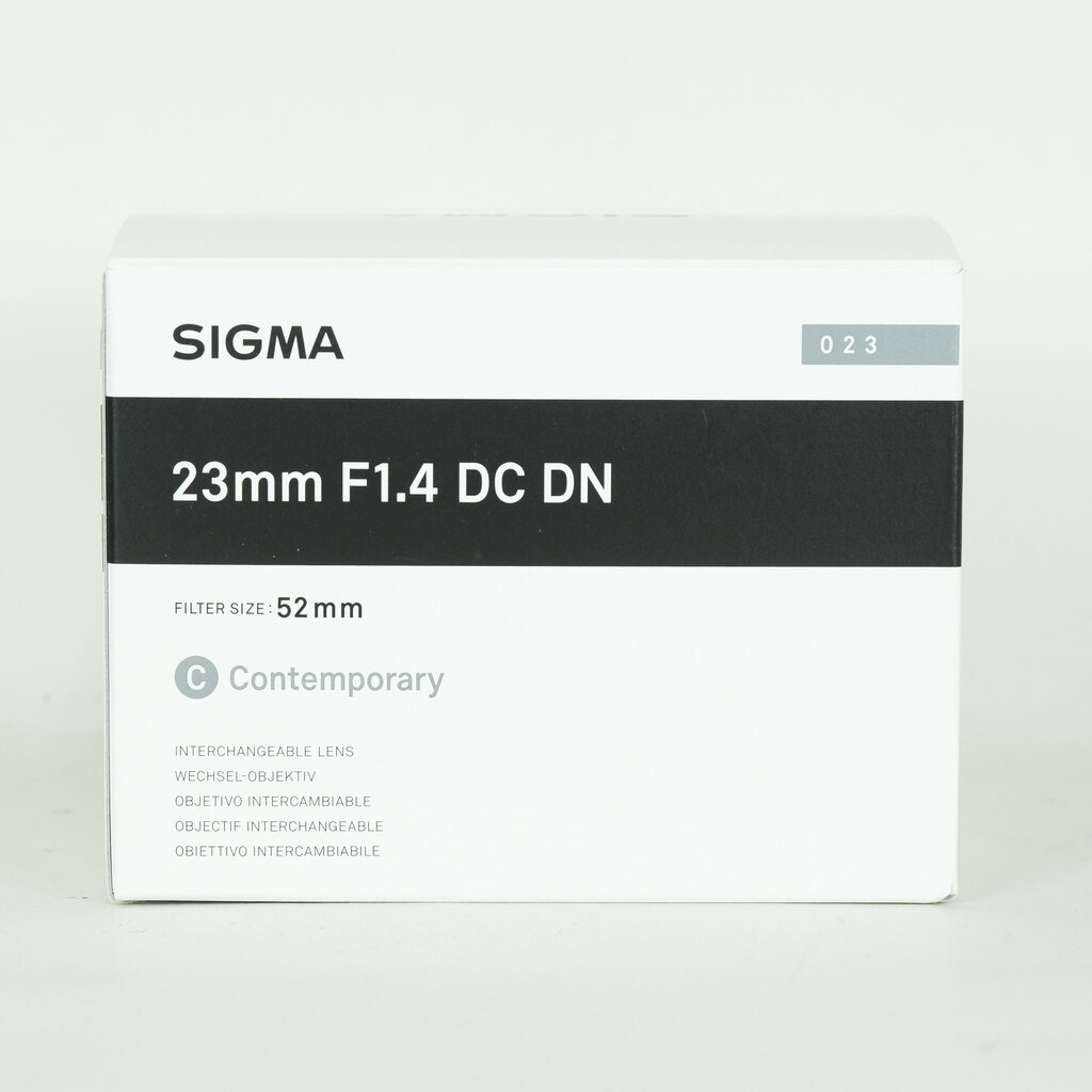 SIGMA 23mm F1.4 DC DN Contemporary [キヤノンRF用]