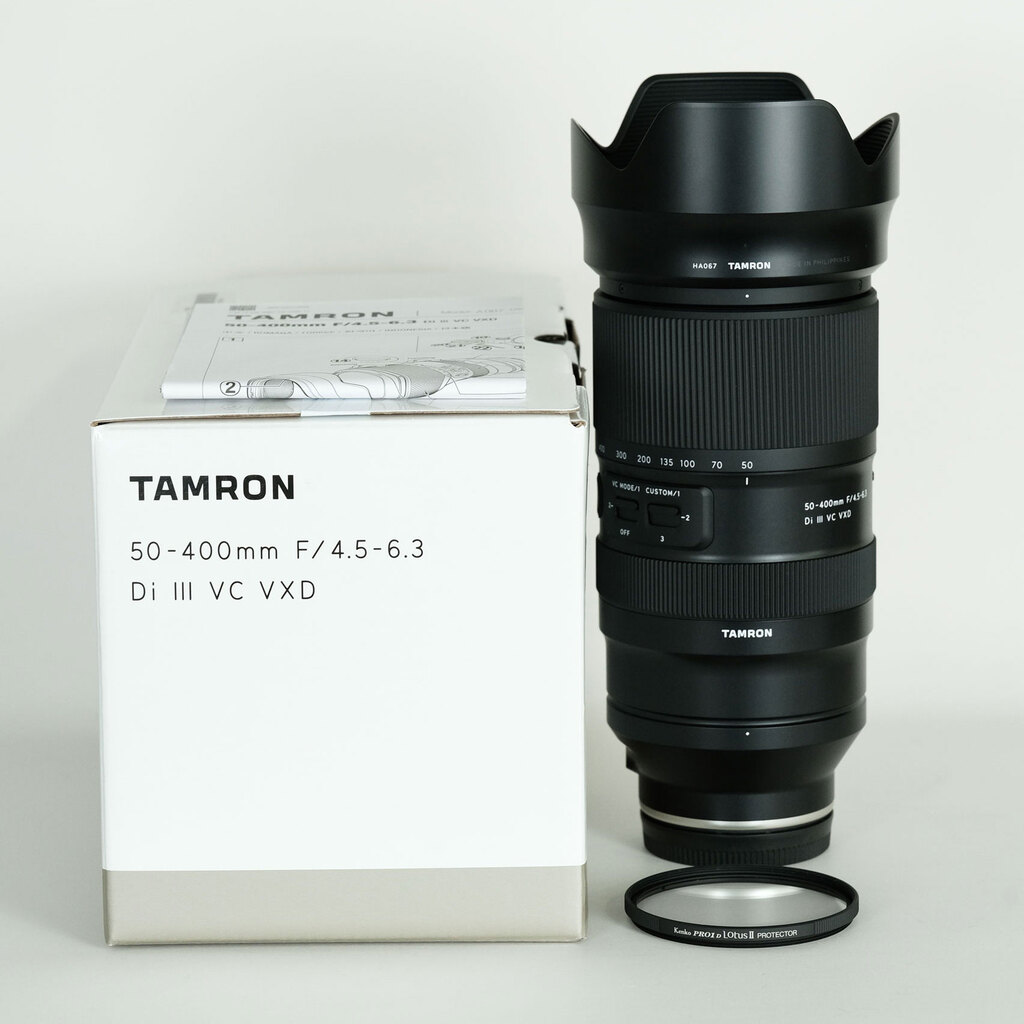 TAMRON 50-400mm F/4.5-6.3 Di III VC VXD (Model A067) [ソニーE用]
