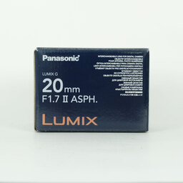 Panasonic LUMIX G 20mm F1.7 II ASPH. Panasonic LUMIX G 20mm F1.7 II ASPH.