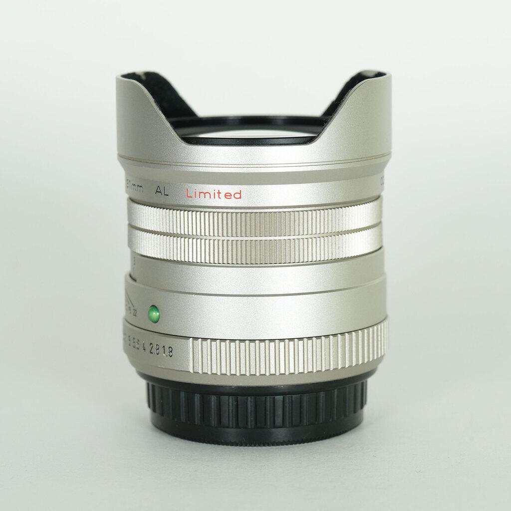 PENTAX FA31mm F1.8 AL Limited シルバー