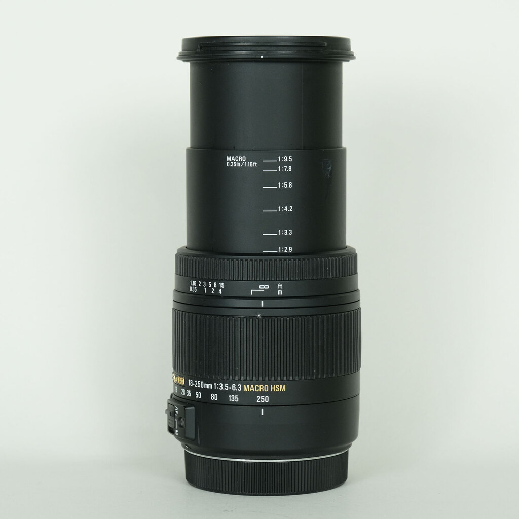 SIGMA 18-250mm F3.5-6.3 DC MACRO OS HSM (キヤノンEF用)の出品 | ONE 