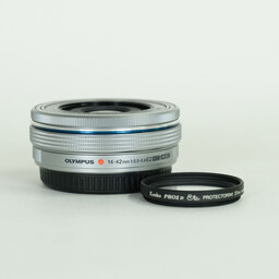 OLYMPUS M.ZUIKO DIGITAL ED 14-42mm F3.5-5.6 EZ シルバー