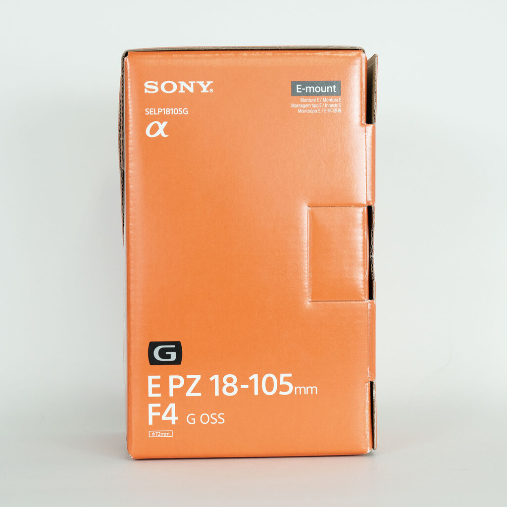 SONY E PZ 18-105mm F4 G OSS SELP18105G