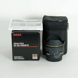 SIGMA 15mm F2.8EX DG DIAGONAL FISHEYE (ニコンF用)