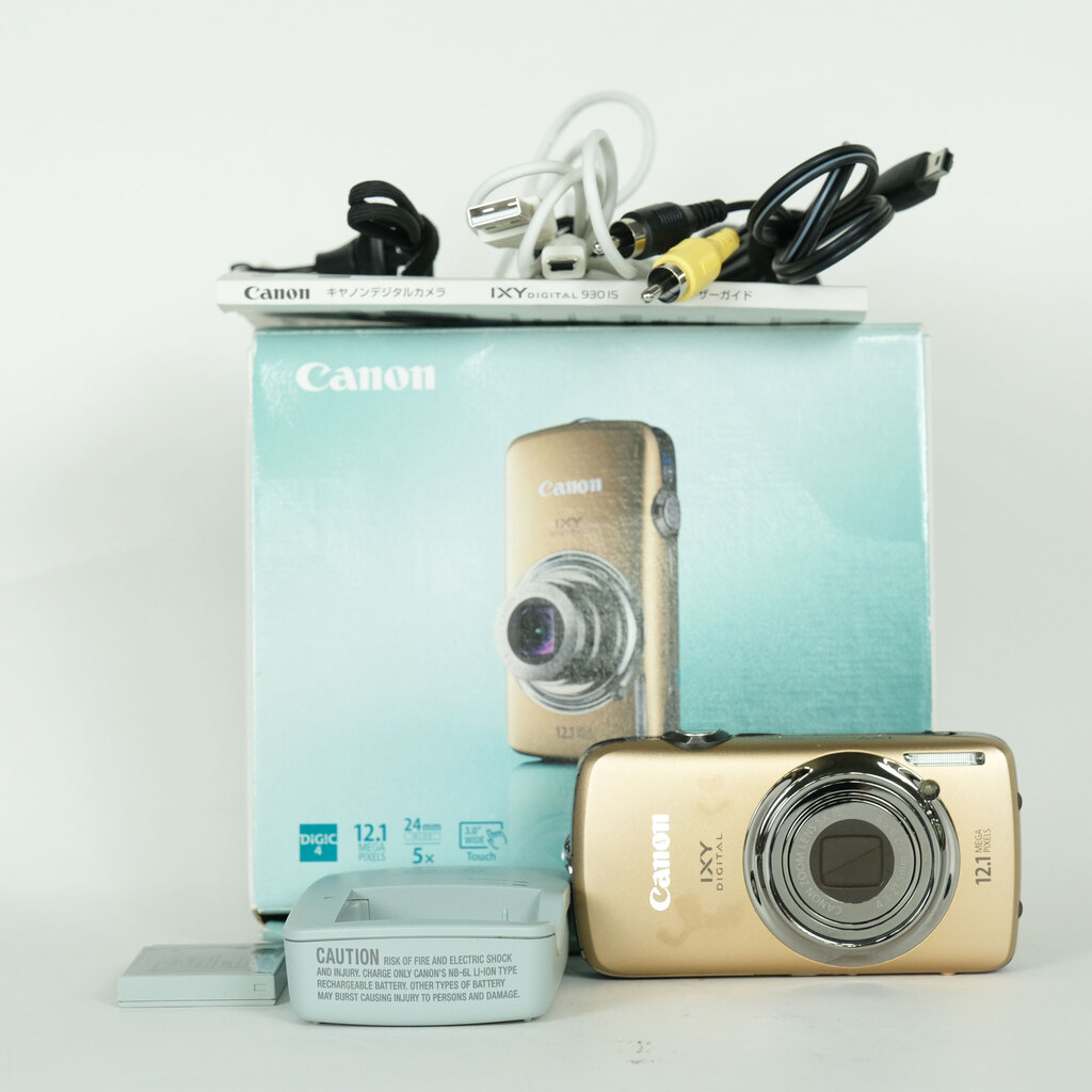 Canon IXY DIGITAL 930IS ブラウン