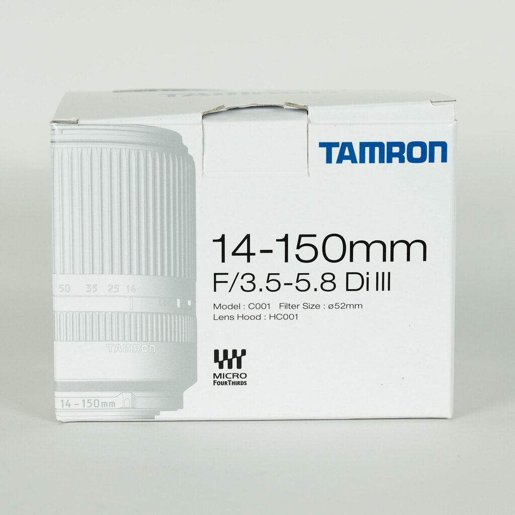 TAMRON 14-150mm F3.5-5.8 Di III/Model C001BK(マイクロフォーサーズ用) ブラック TAMRON 14-150mm F3.5-5.8 Di III/Model C001BK(マイクロフォーサーズ用) ブラック