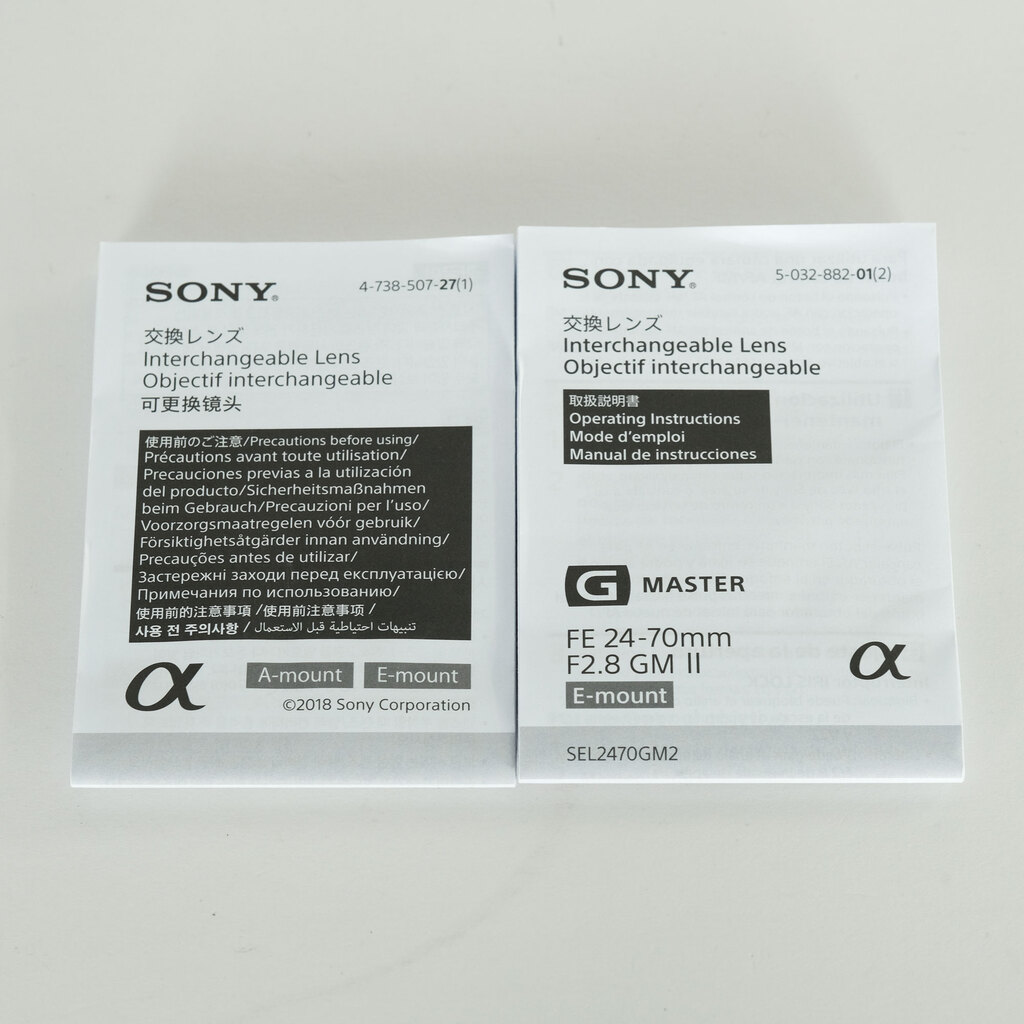 SONY FE 24-70mm F2.8 GM II SEL2470GM2