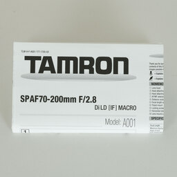 TAMRON SP 70-200mm F/2.8 Di LD MACRO (Model A001N II) [ニコンF用]