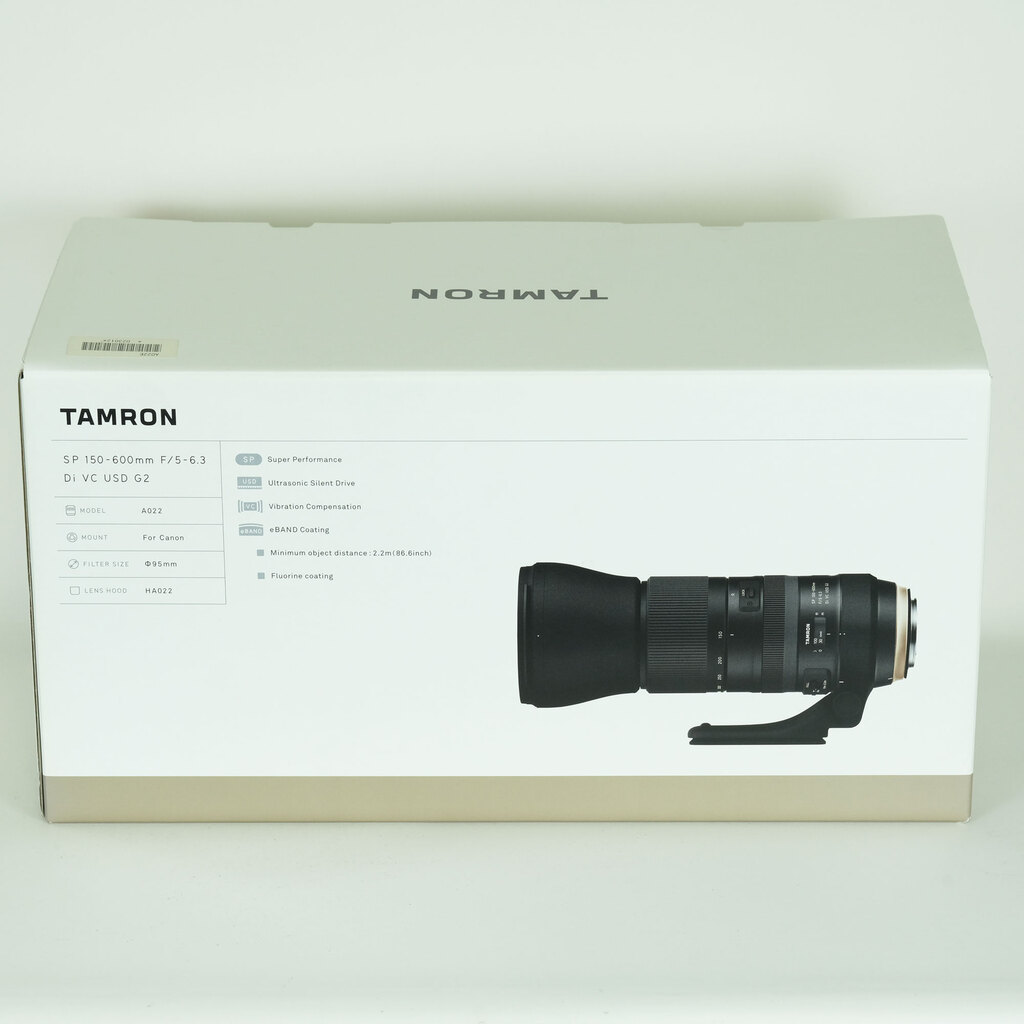 TAMRON SP 150-600mm F/5-6.3 Di VC USD G2（Model A022）[キヤノン用]