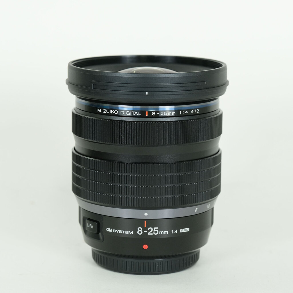 OM SYSTEM M.ZUIKO DIGITAL ED 8-25mm F4.0 PRO   　※OM SYSTEMロゴモデル