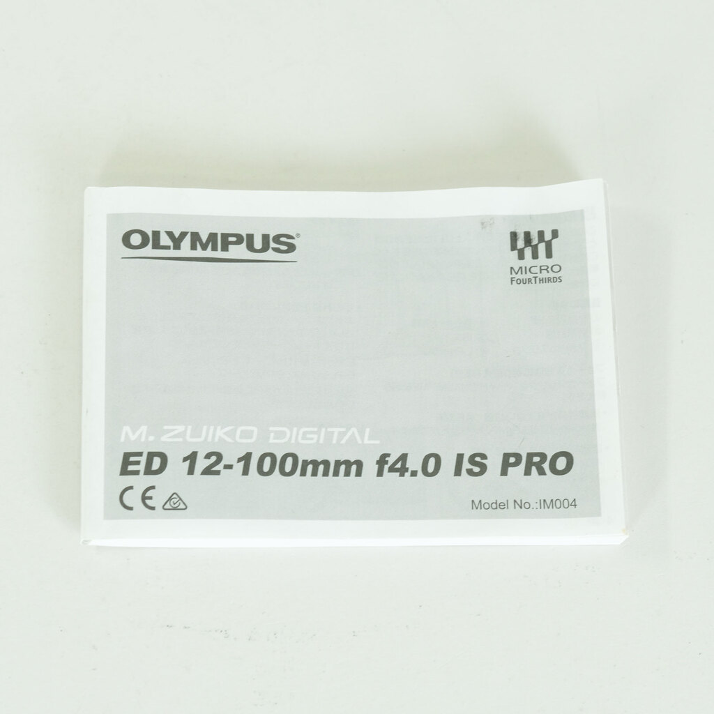 OLYMPUS M.ZUIKO DIGITAL ED 12-100mm F4.0 IS PRO OLYMPUS M.ZUIKO DIGITAL ED 12-100mm F4.0 IS PRO