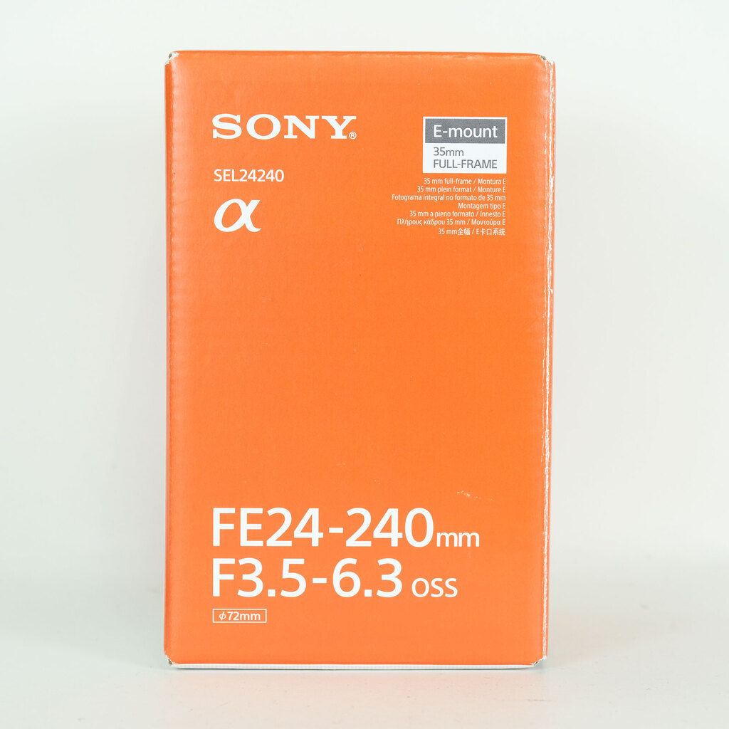 SONY FE 24-240mm F3.5-6.3 OSS SEL24240