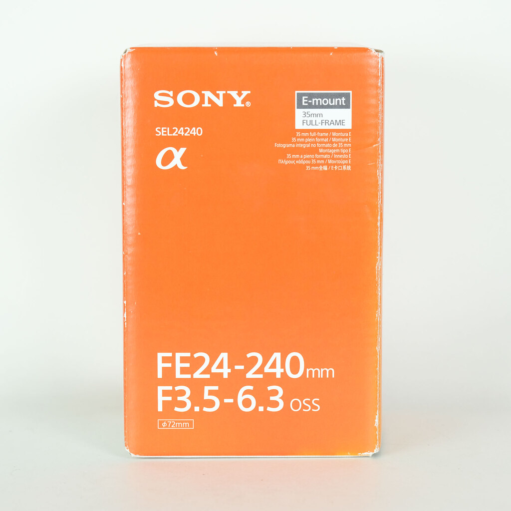 SONY FE 24-240mm F3.5-6.3 OSS SEL24240