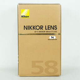 Nikon AF-S NIKKOR 58mm f/1.4G