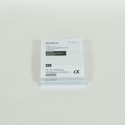 SONY FE70-200mm F4 Macro G OSS II SEL70200G2