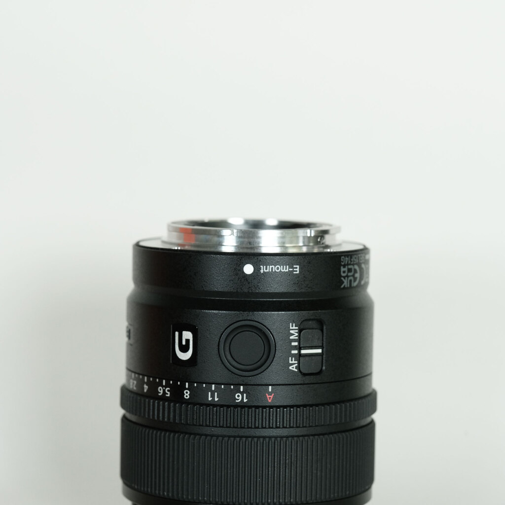 SONY E 15mm F1.4 G SEL15F14G
