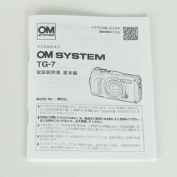 OM SYSTEM Tough TG-7 ブラック