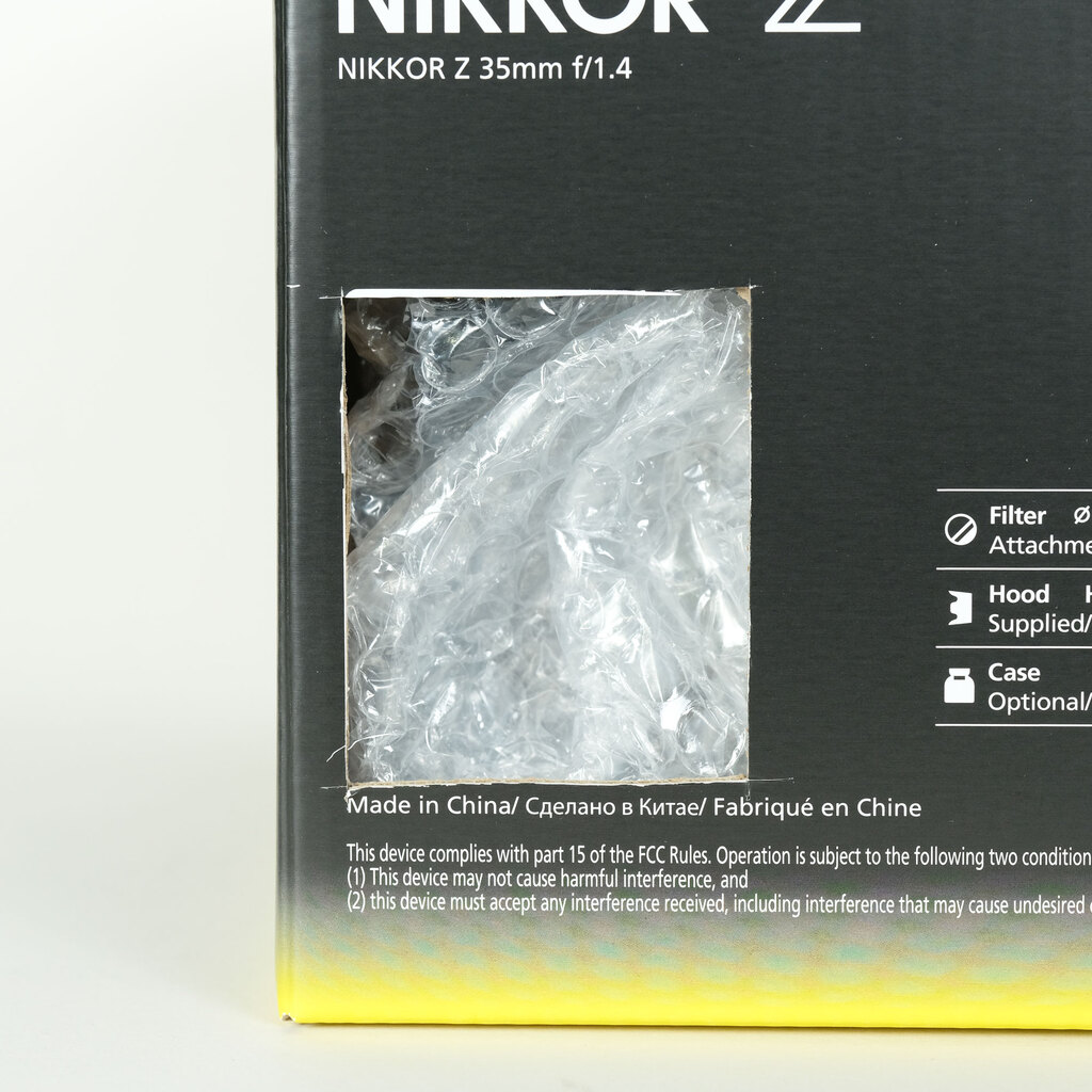 Nikon NIKKOR Z 35mm f/1.4