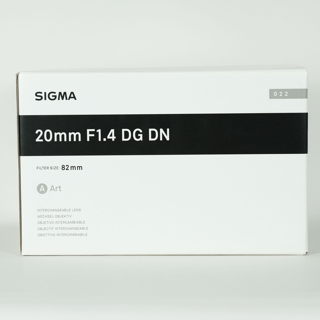 SIGMA 20mm F1.4 DG DN | Art [ソニーE用]