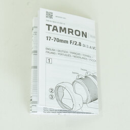 TAMRON 17-70mm F/2.8 Di III-A VC RXD (Model B070) [ソニーE用]