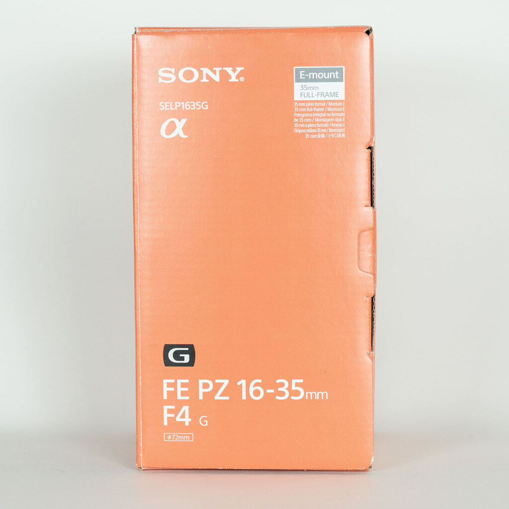 SONY FE PZ 16-35mm F4 G SELP1635G SONY FE PZ 16-35mm F4 G SELP1635G