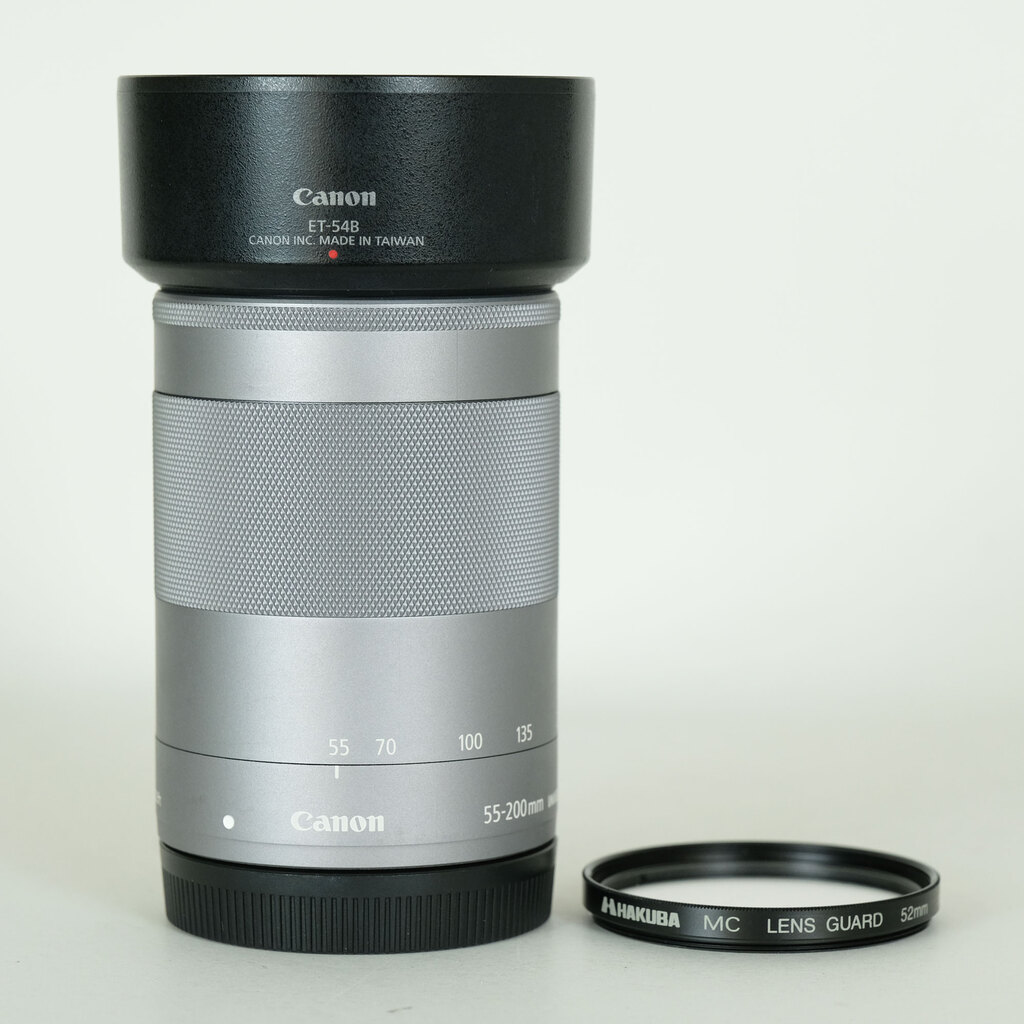 Canon EF-M55-200mm F4.5-6.3 IS STM シルバー