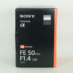SONY FE 50mm F1.4 GM SEL50F14GM