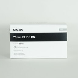 SIGMA 20mm F2 DG DN | Contemporary [ソニーE用]